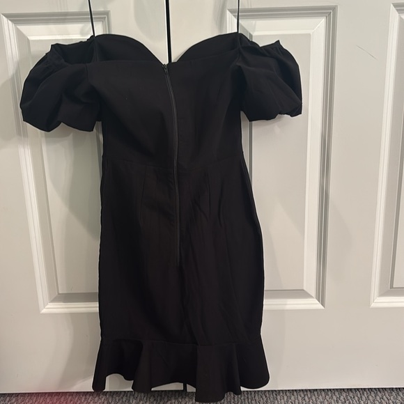 ASOS Vesper Black Cocktail Dress - Picture 3 of 3